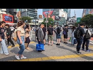 【高画質FHDライブカメラ】渋谷スクランブル交差点 定点カメラ Shibuya scramble crossing fixed point【live camera】