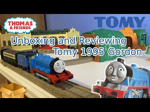 Tomy 1995 Gordon Unboxing, Review, Run| Thomas and Friends| Thomas the Tank Engine