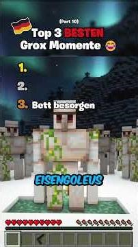 Top 3 Best Villager Moments (Grox) 💀