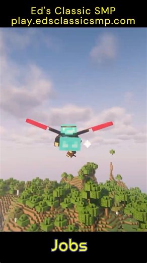 Flying Through Ed's Classic SMP - play.edsclassicsmp.com #minecraft (youtube short version)