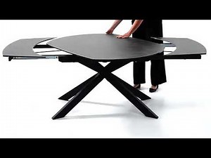 Table de salle a manger en céramique extensible Nina | Souffle d'Intérieur