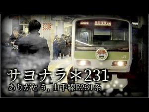 サヨナラ＊231【山手線E231系ありがとう】