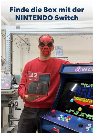 Ihr wollt auch eine Switch 2 haben? 🎮 Wir haben die Switch irgendwo in Wuppertal bei einem Becker-Mitarbeitenden versteckt 👀 Der Finder oder die Finderin, bekommt von uns die Switch 2 ausgehändigt 🎁 📍Die Box wird Freitag um 12:30 Uhr platziert ⏰ Ab dann gibt es jede Stunde neue Hinweise auf unserem Account ⚡️Schnell sein lohnt sich ! Folgt uns, damit ihr keinen Hinweis verpasst 😎 #GebrBecker #NICHTS #Wuppertal #beckercareer #Gewinnspiel