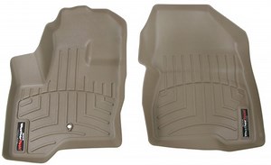 WeatherTech Front Auto Floor Mats - Tan WeatherTech Floor Mats WT452081