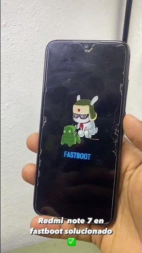 Redmi note 7 en fastboot