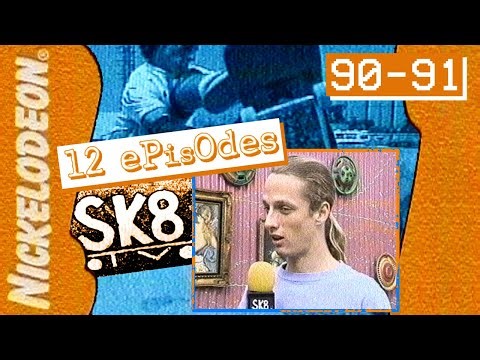 Nickelodeon SK8-TV Full Episodes | 1990-91 Matthew Lillard, Skatemaster Tate w/ Original Commercials