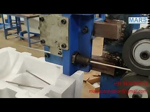 Automatic Wire Straightening and Cutting Machine - SS Wire