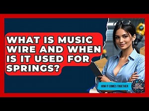 What Is Music Wire And When Is It Used For Springs? - How It Comes Together