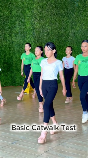 43K views · 313 reactions | Earlier today, the Circle 15 was practicing the Basic Catwalk Test to get used to their heels and improve their balance while making those sharp turns and twists. | Star Elite Models Academy | Facebook