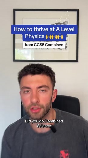 Are you making the jump from GCSE to Physics A-level? Watch this 🎯⚡ #studyingtips #studytips #gcsephysics #gcsescience #alevelphysics