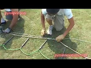 Pyrotechnic Waterfall Effect Setup