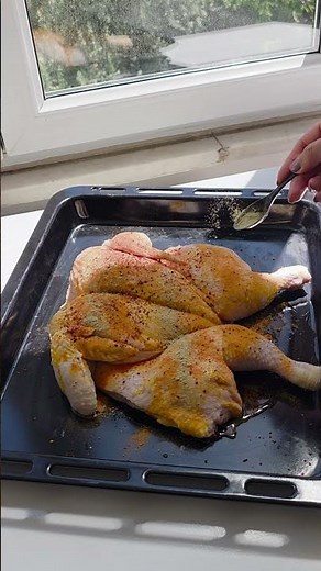 Golden Saffron & Thyme Roasted Chicken (Super Juicy!) ✨
