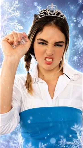 ELSA FROZEN MAKEUP TREND | CONTEMPORARY ❄️✨ #makeup #beauty