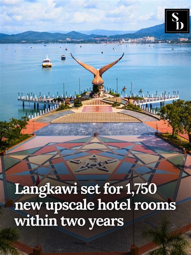 Malaysia's top beach holiday destination, Langkawi, is ready for a boom in its upscale accommodation with 1,750 additional hotel rooms set to come on stream within the next two years. #Langkawi #Tourism #SinarDaily