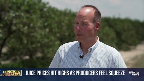 Orange juice prices hit an all-time high