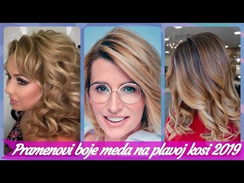 20 ideja za 💗 pramenovi boje meda na plavoj kosi 2019