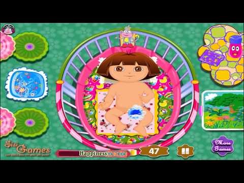 Dora Diaper Change
