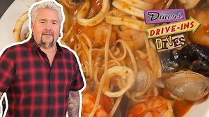 Guy Fieri Eats the "Seafood Buffet for 90" in Baltimore | Diners, Drive-Ins and Dives - Food Network #DDD #Baltimore #GuyFieri Join group: https://www.facebook.com/groups/1059667405947260 | Food Network Fans
