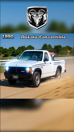 Evolution of Dodge & Ram Pickups 🚛 | Dakota to Quad Cab (1987–1998)