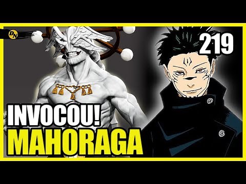 JUJUTSU KAISEN 219 - Sukuna finalmente invoca o MAHORAGA!