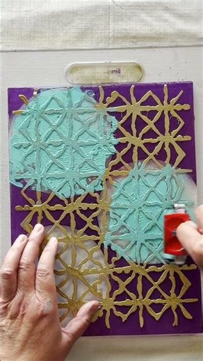 This Gel Plate Technique Creates STUNNING Texture