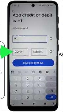 How to Add Card Payment in Google Wallet