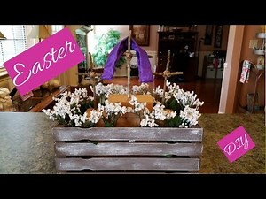 Easy Easter Cross DIY