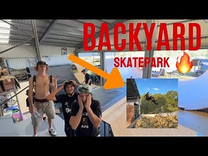 INSANE BACK YARD SKATEPARK SESSION!