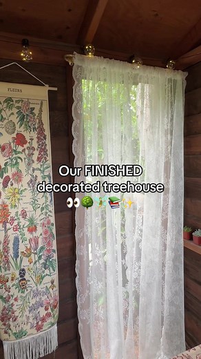 Revealing Our Beautifully Decorated Treehouse