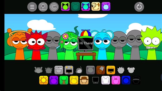 Sprunki Pyramixed - Night time! 0.9 人物展示 混音