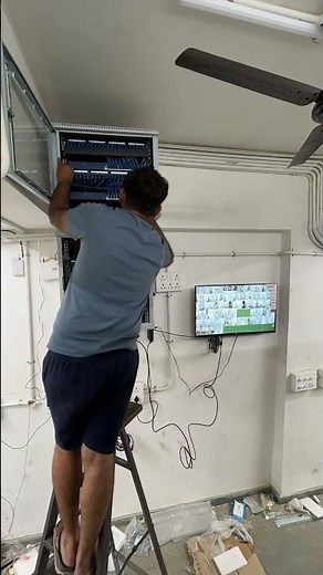 Cctv Rack Installation and Alignment || CCTV CAMERA SETUP || 2mp 4mp 6mp 8mp IP Camera Installation