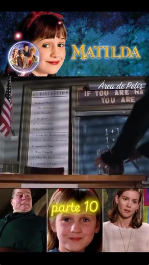 parte 10 👧✨🍿🎬 #Matilda #1996✨😉 #Sígueme 😎 para mas #peliculas #Recomendadas 👧🍿🎬