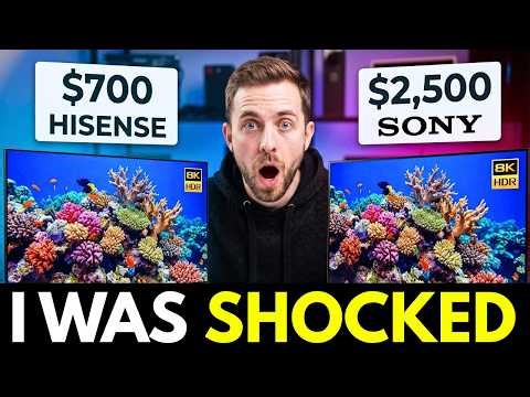 I Tested the $700 HISENSE vs $2,500 SONY… And What I Found Is UNREAL
