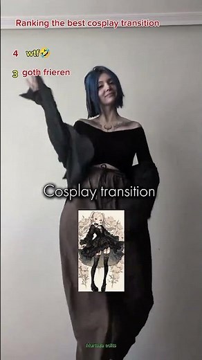 Ranking the best cosplay transition part 18 #cosplay #animegameycosplay #cosplayer