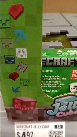 Minecraft Jelly cubes at Walmart !