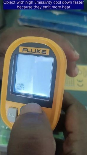What is Emissivity _ Fluke 59 Max #fluke @JRTS