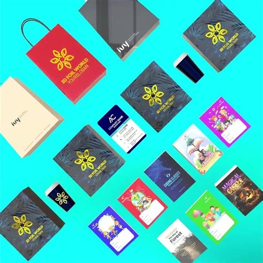 Quality Digital Print with 3D UV & Foil #uae