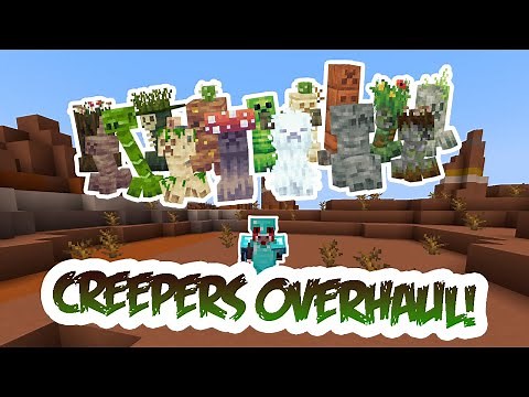 New Creepers! (Creepers Overhaul Mod) 1.21 Minecraft Mod [11]