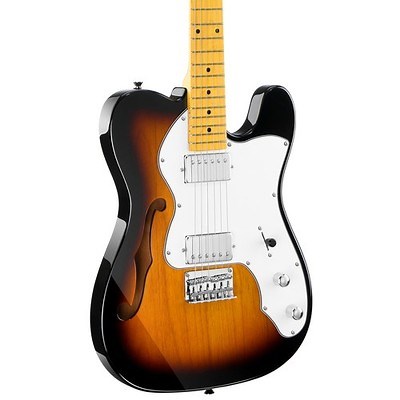 39" Thinline Jazz Electric Guitar Donner DJC-1000S H-H Pickups Bag | eBay