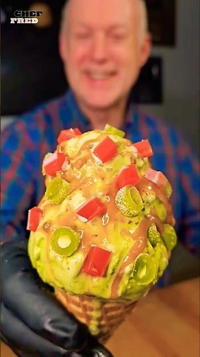 Dill Pickle Ice Cream From: Spongebob Squarepants (1999) (Ft ‪@cookingWITHfred‬)