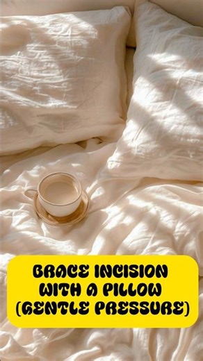 C‑Section Recovery: How to Get In and Out of Bed (Log Roll Tip). #csectionrecovery #csection