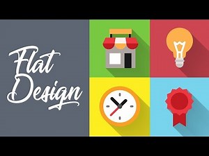 Créer une icône en Flat Design - Illustrator Tutoriel
