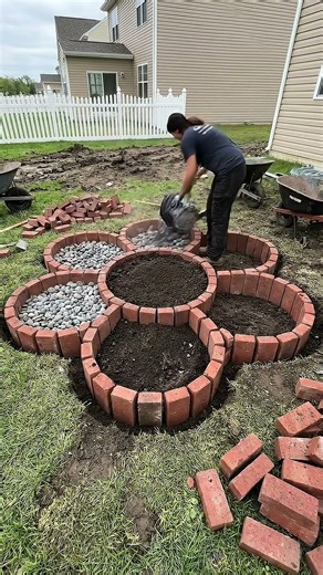 How to Build a Stunning Flower Garden Bed from Scratch | Backyard Makeover