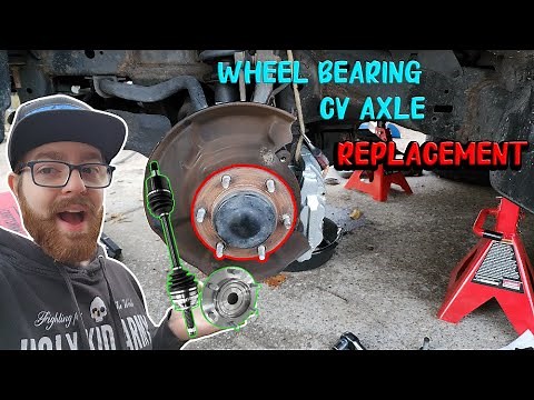 4th Gen 4Runner Front Wheel Bearing & CV Axle Replacement