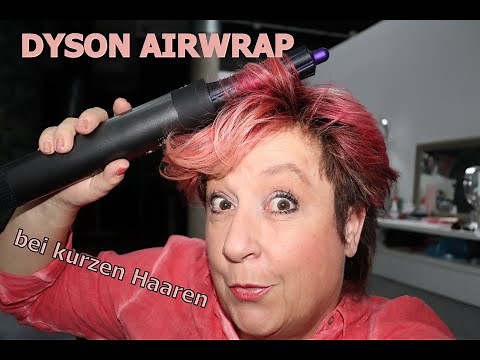 Dyson Airwrap for short hair | Volume at the back of the head | Styling short hair