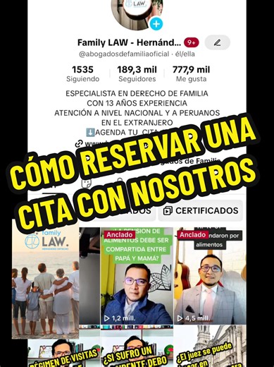 Reserva una cita con un especialista en derecho de familia #abogados #abogadodefamilia #fypage #abogadosdefamiliaoficial #fyp @family LAW @Javier Hernandez