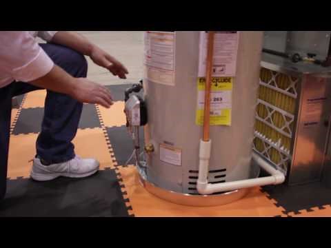 Dans Heating & Cooling Tips: Water heater drip pan