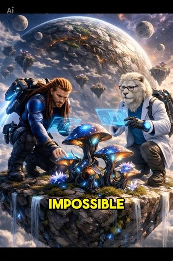 Two Planets, Two Suns — And a Garden Floating in Space