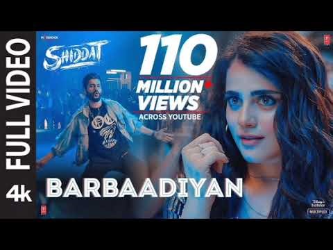 Barbaadiyan | Shiddat | Sunny Kaushal & Radhika Madan | superhit Romantic Bollywood Song