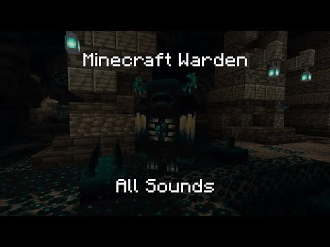Minecraft: ALL Warden Sounds (1.19 Update)